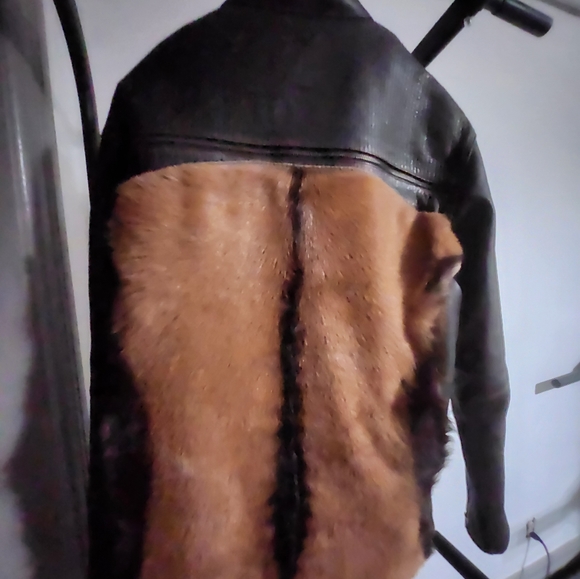 Luxurious Mens custom Biker jacket with ponyhair.. - Picture 7 of 11